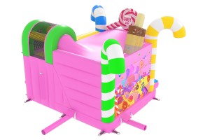 NIEUW!! Combo Candy slide © (met afneembaar dak)