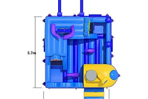 Yellow Submarine © SANS mur d'escalade (5,3x5,7x5,0)