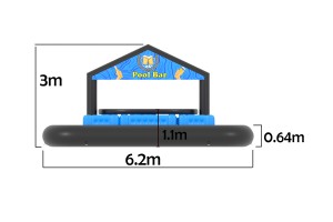 Opblaasbare pool bar kopen 