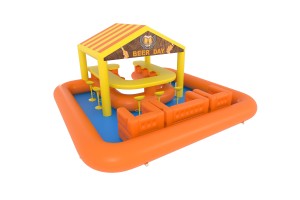 Poolbar oranje/geel (6,2x6,2x3,0m) ©