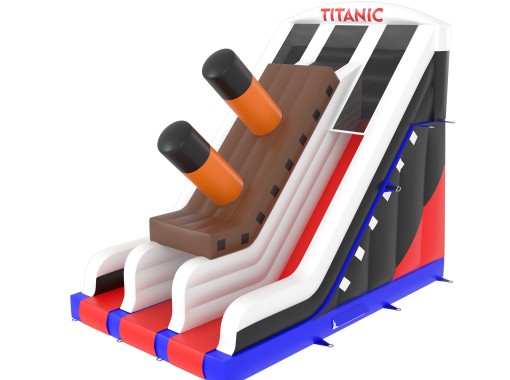 NOUVEAU!! Titanic II toboggan (6,9x4,3x6,0m)