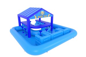 Poolbar bleu/bleu 6,2x6,2x3,0m) ©